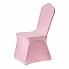Стретч-чехол на стул розовый в аренду на ваше мероприятие 