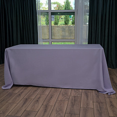 Скатерть прямоугольная фиолетовая, размер: 330х225 см