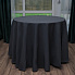 Скатерть круглая темно-серая, размер: Ø230 см в аренду на ваше мероприятие 