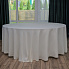 Скатерть круглая шампань, размер: Ø330 см в аренду на ваше мероприятие 
