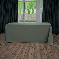 Скатерть прямоугольная оливковая, размер: 330х225 см