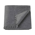 Серый флисовый плед 130×170 см в аренду на ваше мероприятие Серый флисовый плед 130×170 см