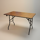 Стол прямоугольный 120х80 H90см