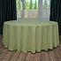 Скатерть круглая салатовая, размер: Ø330 см в аренду на ваше мероприятие 