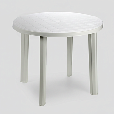 Стол пластиковый для летних мероприятий Д90 см