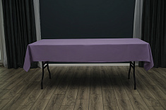 Скатерть прямоугольная фиолетовая, размер: 250х150 см